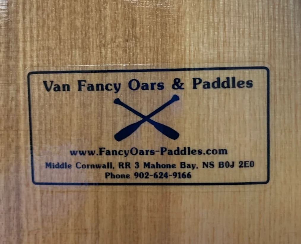 Van Fancy Oars & Paddles logo